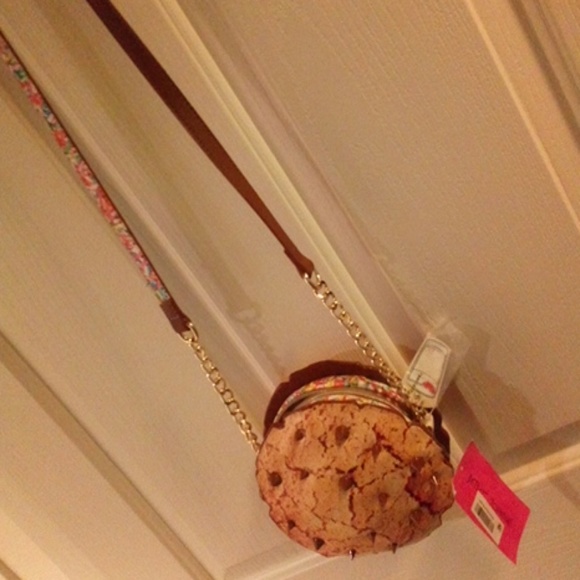 Betsey Johnson Handbags - Betsey Johnson rainbow sprinkle cookie bag NEW